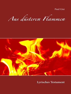 cover image of Aus düsteren Flammen